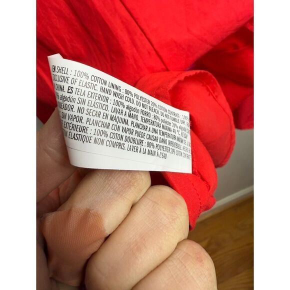 English Factory Two Tone Sweetheart Mini Dress Sz. M - Picture 5 of 8